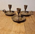 3 nieuwe metalen blakers, Ophalen of Verzenden, Nieuw, Metaal, Minder dan 25 cm