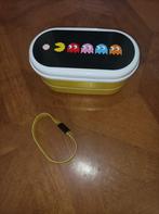 Pac-Man lunchbox met bestek, Huis en Inrichting, Ophalen of Verzenden, Zo goed als nieuw, Geel, Bus of Trommel