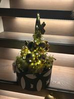 Kersdecoratie doosjes met lichtjes, Diversen, Ophalen of Verzenden, Nieuw