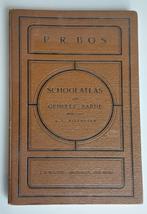 Bos' Schoolatlas 27e druk, 1922, Boeken, Atlassen en Landkaarten, Gelezen, Wereld, Ophalen of Verzenden, J.F. Niermeyer