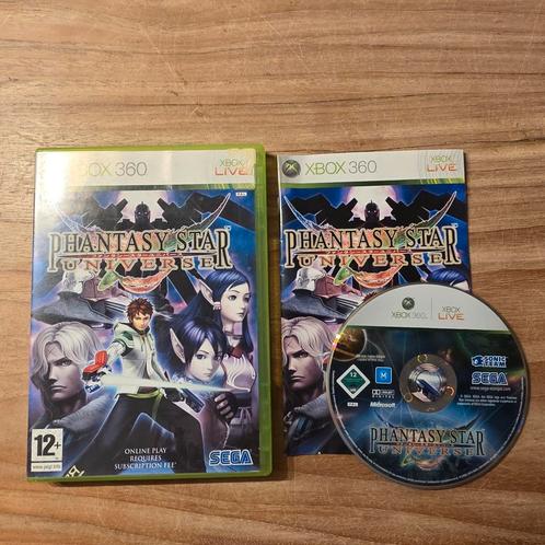 Microsoft Xbox 360 Phantasy star Universe, Spelcomputers en Games, Games | Xbox 360, Zo goed als nieuw, 1 speler, Vanaf 3 jaar