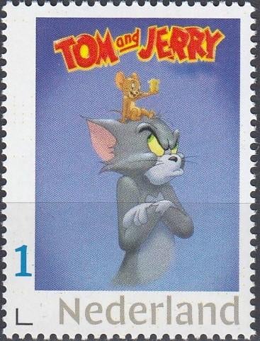 Nederland- Persoonlijke- Strip- Tom and Jerry- P, Postzegels en Munten, Ophalen of Verzenden, Na 1940, Postfris