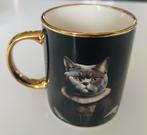 Mok Kat, Huis en Inrichting, Keuken | Servies, Ophalen of Verzenden, Zo goed als nieuw, Overige stijlen, Kop(pen) en/of Schotel(s)