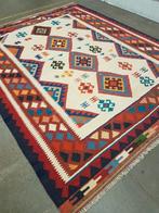 Kashkay kelim 201 x 155/kleden/Perzisch tapijt/Oosters/Loper, 100 tot 150 cm, Www.simatapijten.nl, Nieuw, Ophalen of Verzenden