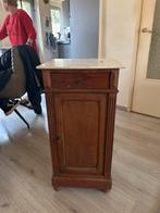 Antiek Nachtkastje met Marmeren Blad, Antiek en Kunst, Antiek | Meubels | Kasten, Ophalen