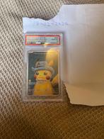 Pikachu Grey Felt Hat PSA 10 (Van Gogh) - Zeldzaam, Ophalen of Verzenden, Zo goed als nieuw, Losse kaart