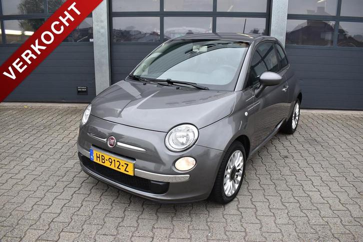 Fiat 500 TwinAir Turbo 80pk Lounge, Auto's, Fiat, Bedrijf, Te koop, ABS, Airbags, Airconditioning, Centrale vergrendeling, Climate control
