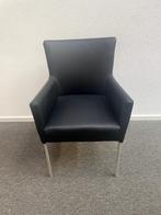 Zwarte leren stoelen (8), Ophalen, Zwart, Nieuw, Leer