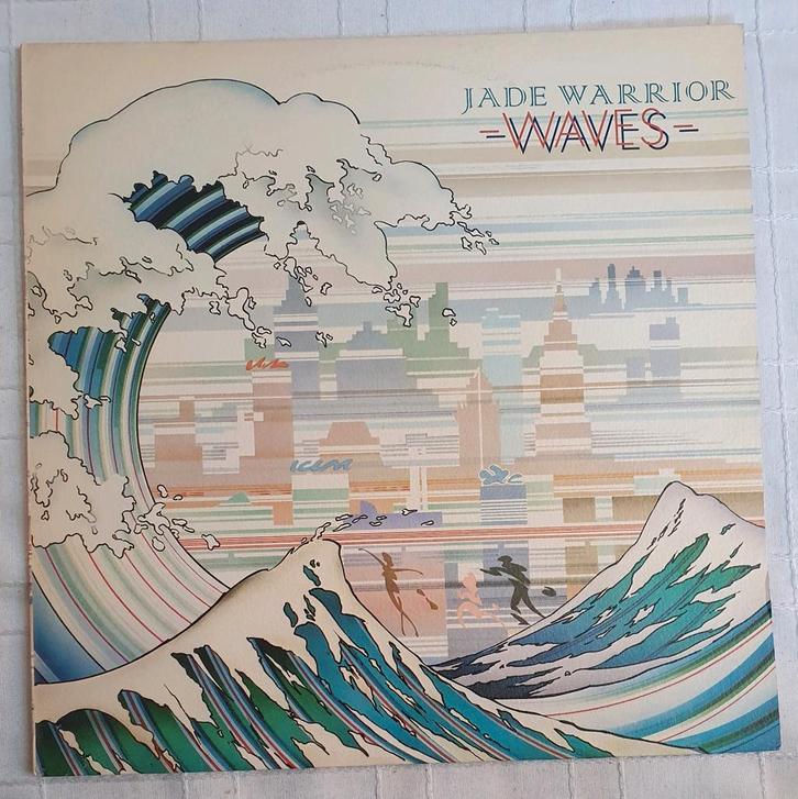 LP Jade warrior - Waves - ILPS 9318 - 1975, Cd's en Dvd's, Vinyl | Rock, Zo goed als nieuw, Progressive, 12 inch, Verzenden