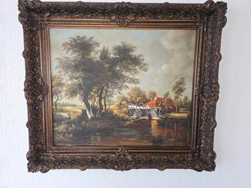 Schilderij met watermolen van Stevens beschikbaar voor biedingen