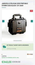 Jarocells 20ah nieuw inclusief lader karpervissen nash fox, Watersport en Boten, Ophalen of Verzenden, Zo goed als nieuw, Overige typen