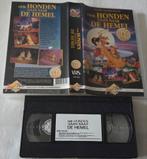 Don Bluth Ook Honden Gaan Naar De Hemel VHS Cartoon/Animatie, Alle leeftijden, Ophalen of Verzenden, Zo goed als nieuw, Actie en Avontuur