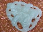 Mooi antiek Chinees amulet van jade met Boeddha 5 cm., Antiek en Kunst, Ophalen of Verzenden