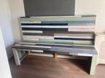 Houten bank, Huis en Inrichting, Banken | Bankstellen, Ophalen, 150 tot 200 cm, Tweepersoons, 75 tot 100 cm