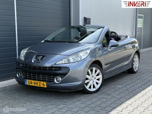 Peugeot 207 CC 1.6 VTi | Nieuwe APK | Leder | Airco | Netjes, Auto's, Peugeot, Bedrijf, Te koop, ABS, Airbags, Airconditioning