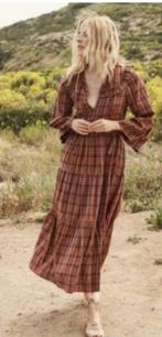 Dôen USA prachtige geruite bohemian jurk mt XS ZGAN, Kleding | Dames, Jurken, Zo goed als nieuw, Maat 34 (XS) of kleiner, Onder de knie