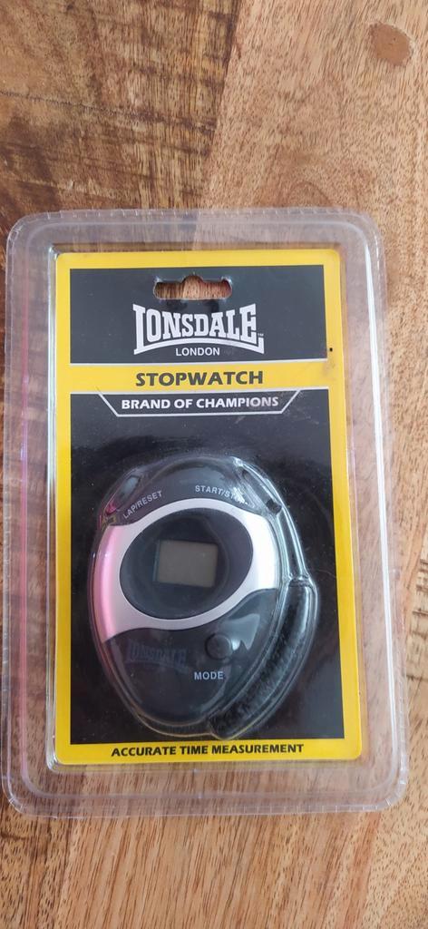 Lonsdale Stopwatch - Nieuw in verpakking!, Sport en Fitness, Hartslagmeters, Nieuw, Overige merken, Ophalen