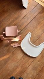 Stokke triptrap babyset + tray, Kinderen en Baby's, Kinderstoelen, Verzenden, Zo goed als nieuw, Meegroeistoel