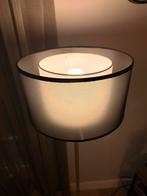 Slanke hoge staande lampenvoet in RVS (zonder kap), Ophalen, Gebruikt, Metaal, 100 tot 150 cm