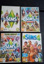 3 spellen sims 3 , 1 sims 4 spel, Spelcomputers en Games, Games | Pc, 1 speler, Ophalen of Verzenden, Zo goed als nieuw, Vanaf 12 jaar