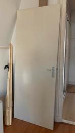 Binnendeur met hang- en sluitwerk, Doe-het-zelf en Verbouw, Deuren en Horren, Ophalen, Gebruikt, 80 tot 100 cm, Binnendeur