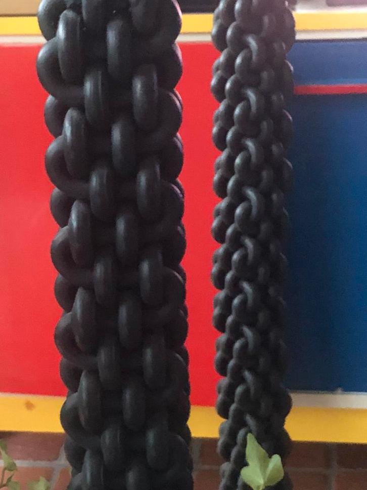 Unieke Kandelaars.Hoog 88 & 82 cm.Gevlochten Smeedijzer!, Huis en Inrichting, Overige Huis en Inrichting, Zo goed als nieuw, Ophalen