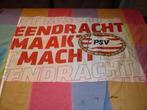 Mooie PSV vlag in goede staat met wat rafels zie foto, Ophalen of Verzenden, Gebruikt, PSV, Overige typen