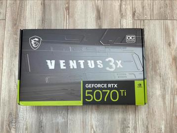 MSI GeForce RTX 5070 Ti 16G VENTUS 3X OC beschikbaar voor biedingen