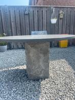 Tuintafel belgisch hardsteen, Tuin en Terras, Tuintafels, Ophalen, Zo goed als nieuw, Rechthoekig, Overige materialen