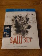 Saw 3d + 2d (met sleeve en twee brillen), Cd's en Dvd's, Blu-ray, Ophalen of Verzenden, Zo goed als nieuw, Horror