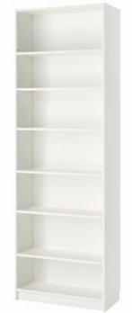 IKEA Billy boekenkast (wit), Ophalen, 200 cm of meer, 50 tot 100 cm, Zo goed als nieuw