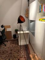 Stijlvolle Staande Lamp - Zwart/Koper, Huis en Inrichting, Lampen | Vloerlampen, Ophalen, Zo goed als nieuw, Metaal, 150 tot 200 cm