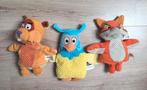 Set van 3 leuke handpoppen van de Fabeltjeskrant *ZGAN*, Ophalen of Verzenden, Zo goed als nieuw, Overige typen