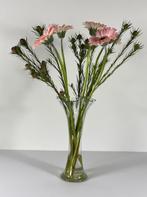 Mond geblazen vaasje met zwierige vaas rand, Huis en Inrichting, Woonaccessoires | Vazen, Overige kleuren, Ophalen of Verzenden