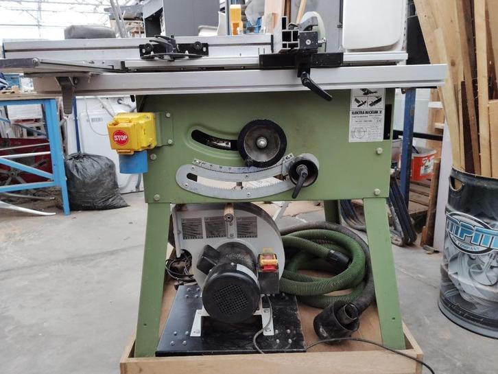 zaagmachine Elektra Beckum PK 255, Doe-het-zelf en Verbouw, Gereedschap | Zaagmachines, Gebruikt, Cirkelzaag, 1200 watt of meer