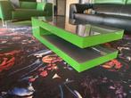 Karat - Edge salontafel, Huis en Inrichting, Tafels | Salontafels, Ophalen, Gebruikt, 100 tot 150 cm, Glas