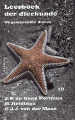 Leerboek Der Dierkunde Ongewervelde Dieren BOEK + Supplement, Gelezen, Biologie, Ophalen of Verzenden, J.R. de Gaay Fortman