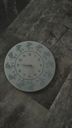 Dolfijnen wandklok, Ophalen of Verzenden, Zo goed als nieuw, Analoog, Wandklok