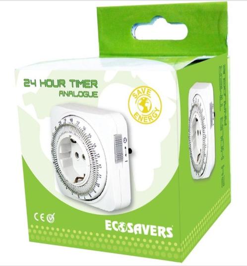 Ecosavers Analoge Tijdschakelklok, Huis en Inrichting, Lampen | Hanglampen, Nieuw, Verzenden
