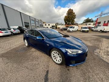 Tesla Model S 2016 Blauw beschikbaar voor biedingen