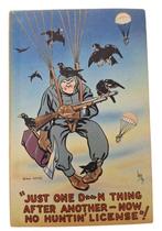 amerikaanse ww2 postcard, Verzamelen, Ophalen of Verzenden, Landmacht, Amerika, Boek of Tijdschrift