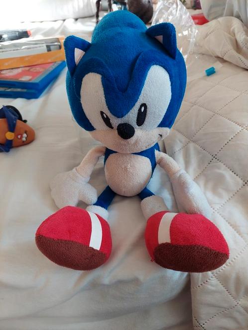 Super sonic knuffel sega, Kinderen en Baby's, Speelgoed | Knuffels en Pluche, Zo goed als nieuw, Overige typen, Ophalen of Verzenden
