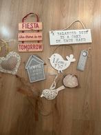 Decoratieve Houten Hangers Set, Huis en Inrichting, Ophalen of Verzenden, Zo goed als nieuw