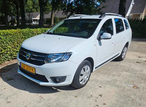 Dacia Logan 0.9 66KW TCE MCV 2015 Wit, Auto's, Dacia, Particulier, Logan, Benzine, B, Stationwagon, Handgeschakeld, Origineel Nederlands