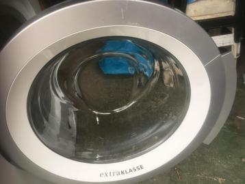 Wasmachine deur Siemens WM14T490NL/03,  met scharnier beschikbaar voor biedingen