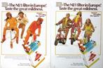 29 vintage advertenties reclames sigaretten 69-84 sigaren sh, Verzamelen, Rookartikelen, Aanstekers en Luciferdoosjes, Verzenden