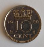 Nederland munt 10 cent 1980, volgnr 37, Postzegels en Munten, Munten | Nederland, Ophalen of Verzenden, Koningin Juliana, 10 cent
