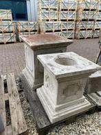 Klassieke Betonnen Sokkel Pilaren – Set van 2, Ophalen, Gebruikt, Beton, Overige typen
