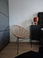 Fauteuil voor terras/veranda - Nieuwstaat!, Huis en Inrichting, Stoelen, Bruin, Ophalen of Verzenden, Zo goed als nieuw, Riet of Rotan