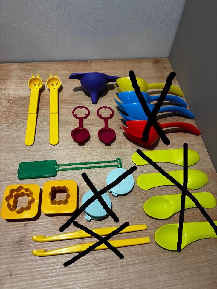 tupperware diversen - 50 ct per stuk #RW, Huis en Inrichting, Keuken | Tupperware, Overige typen, Ophalen of Verzenden